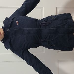 Hollister Jacket, Size small, navy blue